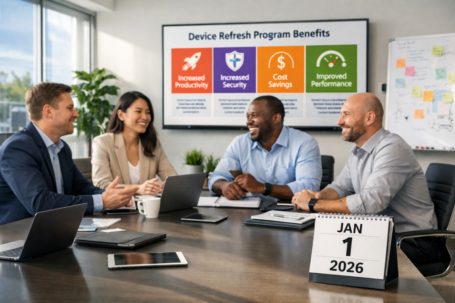 Device refresh strategy meeting