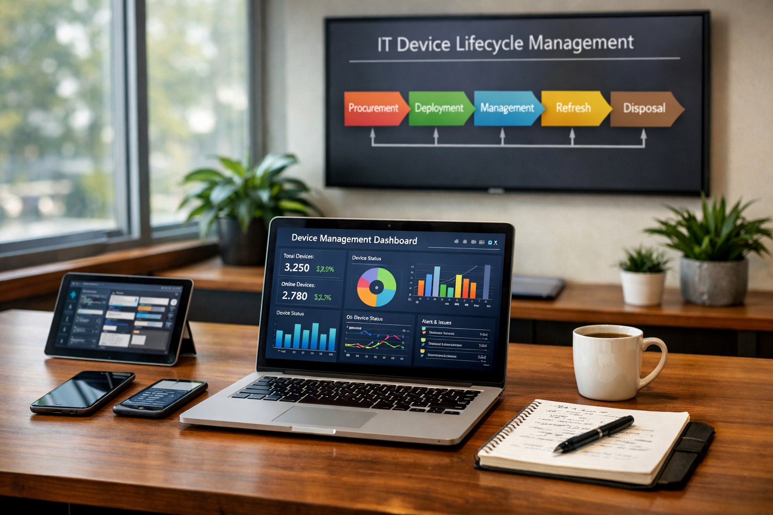 IT device lifecycle management